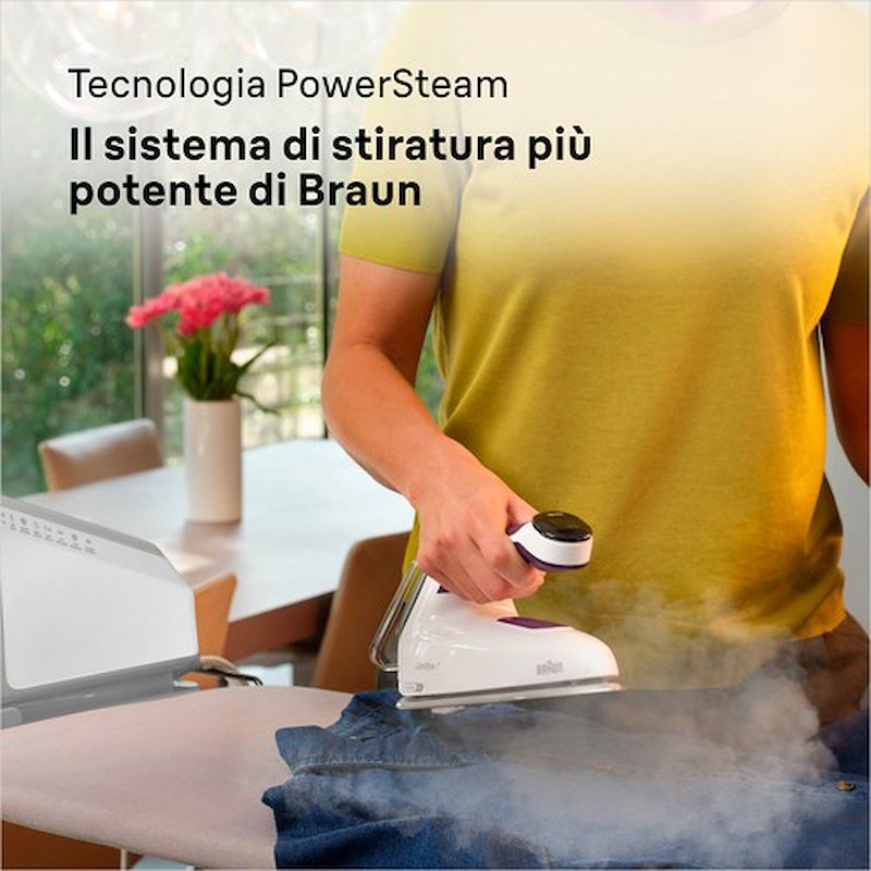 Braun Sistema Stirante CareStyle 7 IS7266VI Bianco Viola