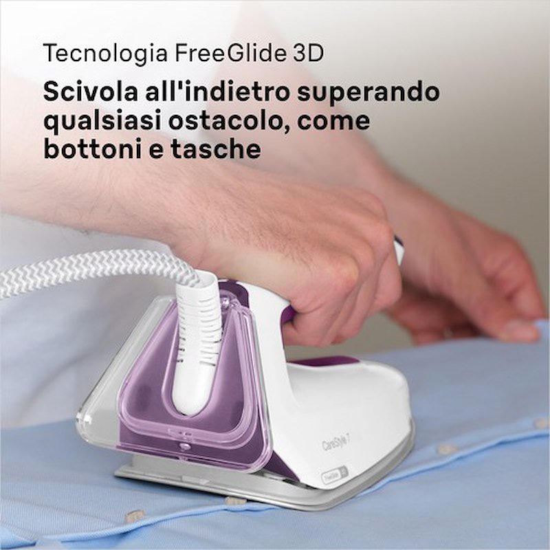 Braun Sistema Stirante CareStyle 7 IS7266VI Bianco Viola