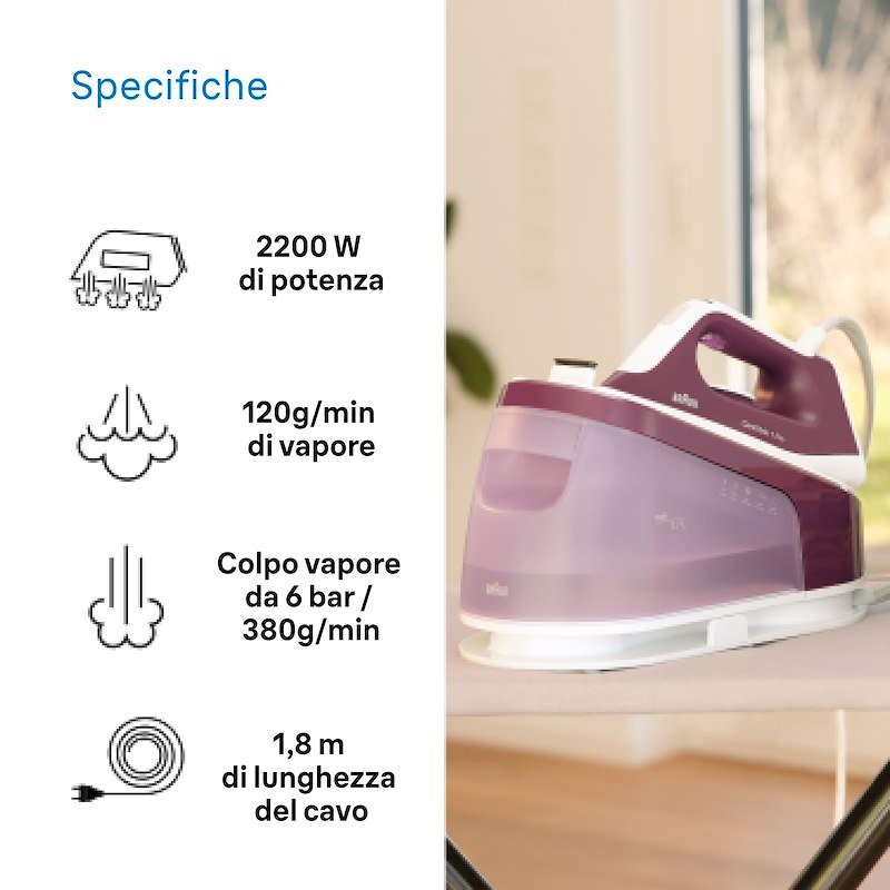 Braun Sistema Stirante CareStyle 1 PRO IS1514VI Viola
