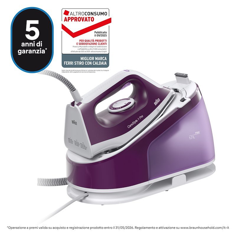 Braun Sistema Stirante CareStyle 1 PRO IS1514VI Viola