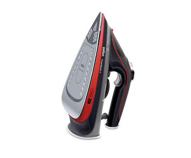 Braun Ferro da stiro a vapore FreeStyle 5 Si5057rd Rosso/Nero