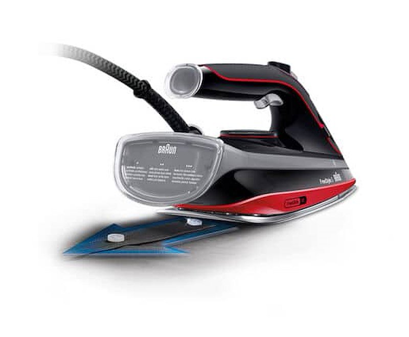 Braun Ferro da stiro a vapore FreeStyle 5 Si5057rd Rosso/Nero