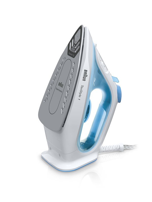 Braun Ferro da stiro a vapore TexStyle 1 SI1050BL Bianco Blu