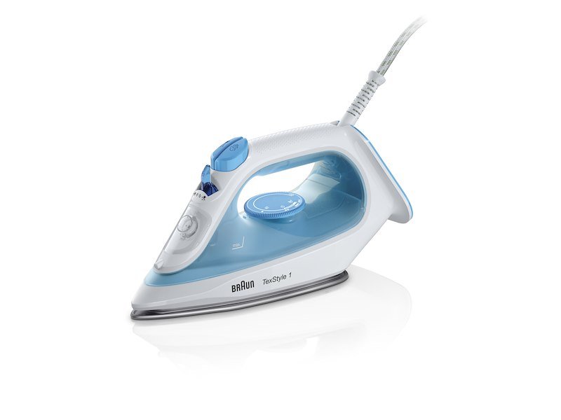 Braun Ferro da stiro a vapore TexStyle 1 SI1050BL Bianco Blu