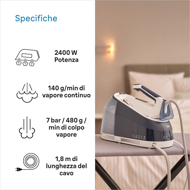 Braun Sistema Stirante CareStyle 5 IS5245BL blu