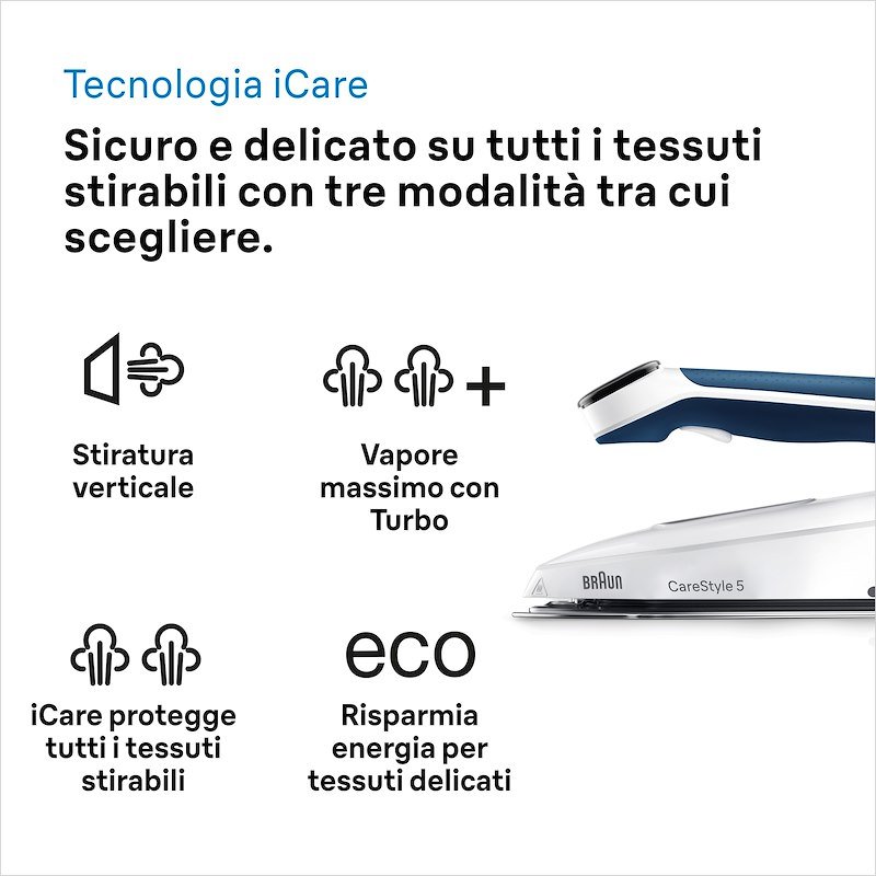 Braun Sistema Stirante CareStyle 5 IS5245BL blu