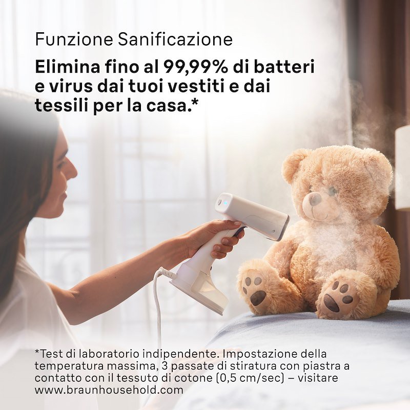 Braun Stiratore verticale QuickStyle 5 GS5011PU Bianco