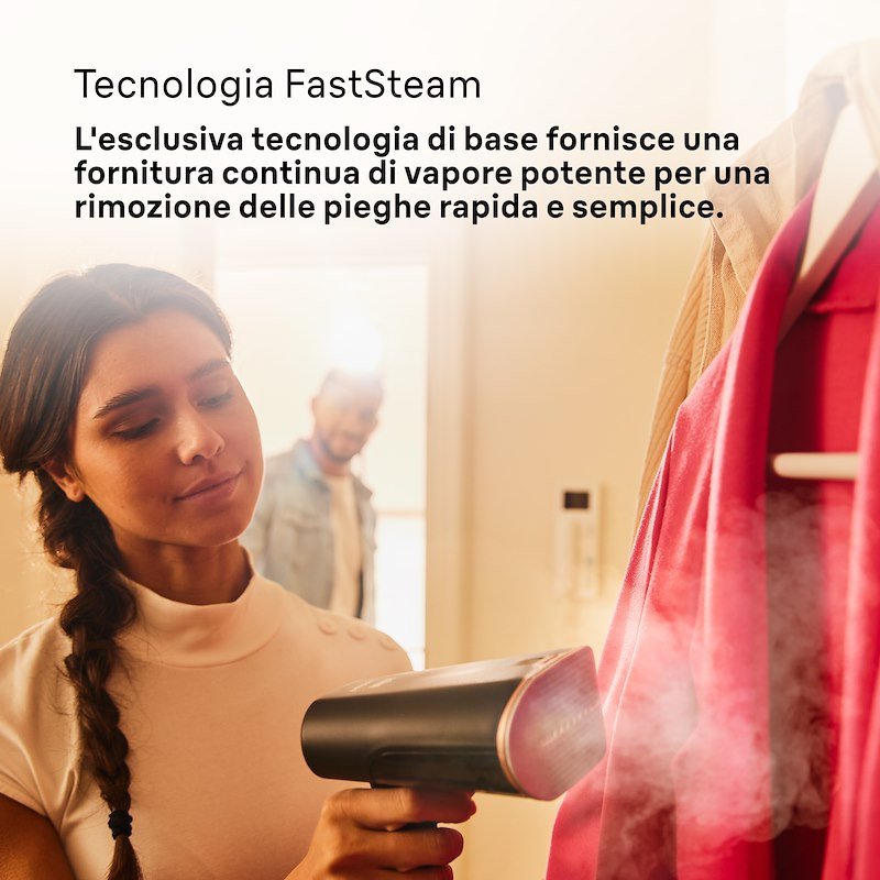 Braun Stiratore verticale QuickStyle 7 GS7077BK Nero