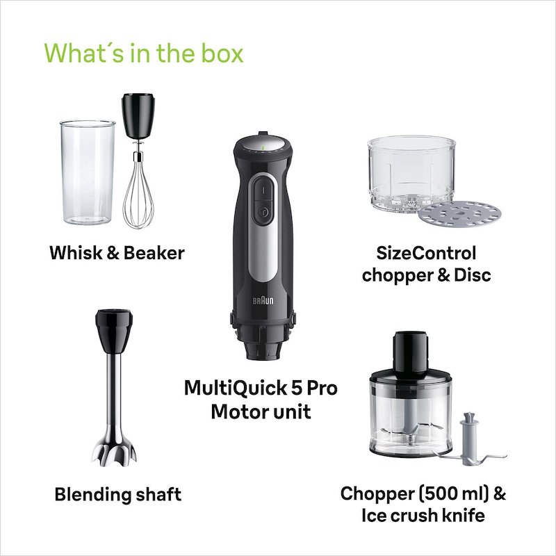 Braun Frullatore ad Immersione MQ55.254M