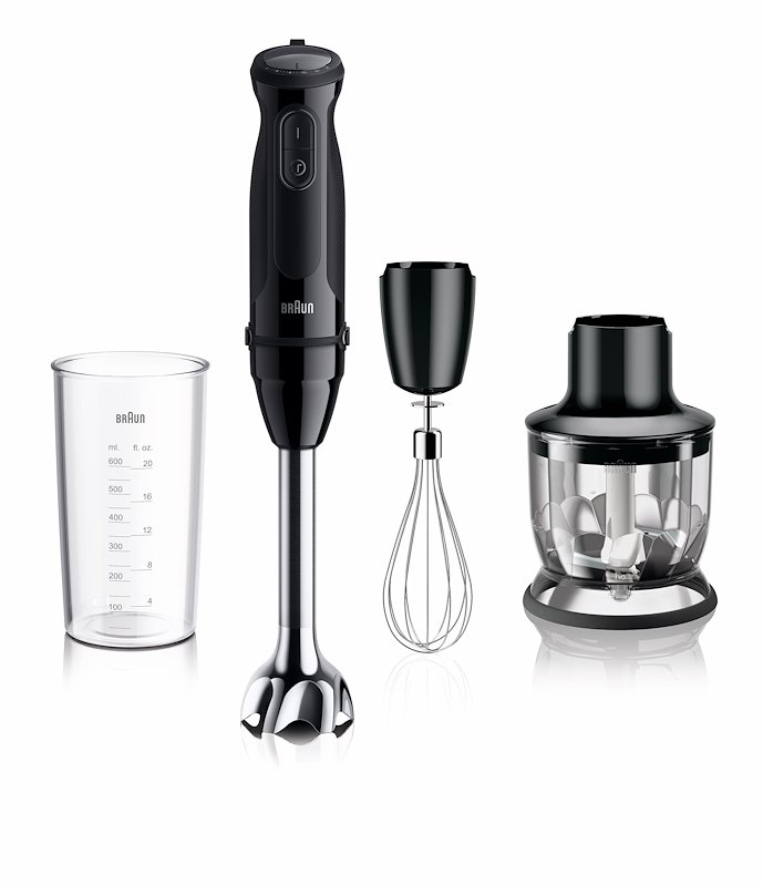Braun Minipimer MultiQuick5 Mq50202mbk Nero