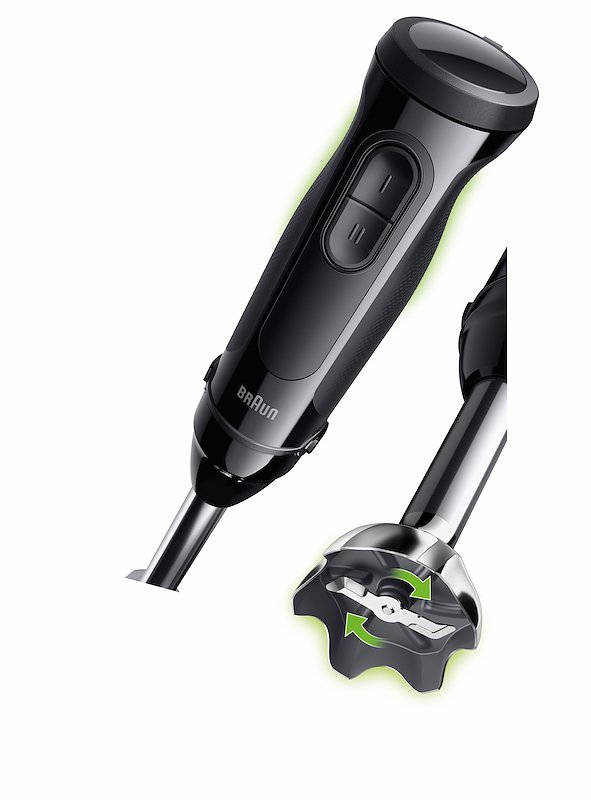 Braun Minipimer MultiQuick3 Mq30201mbk Nero