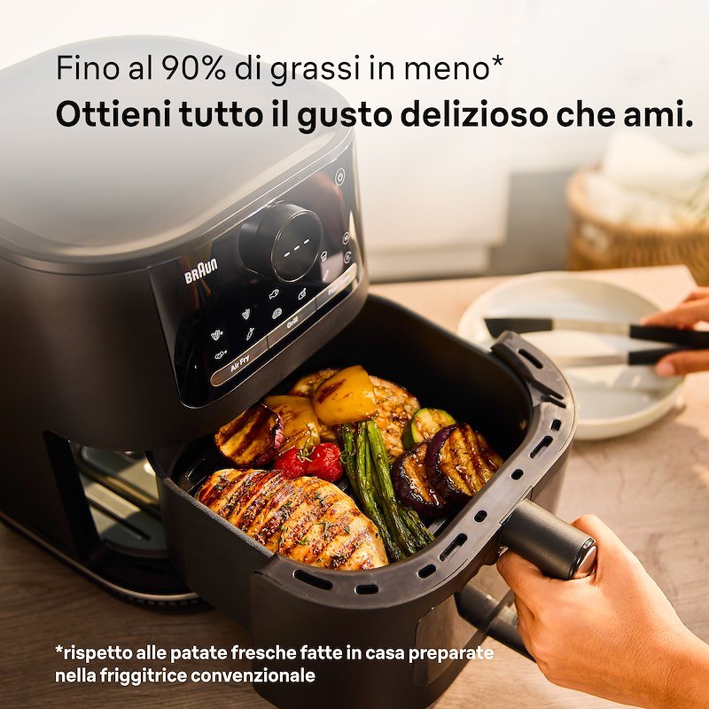 Braun Friggitrice ad Aria MultiFry 5 Hf5073 Nero