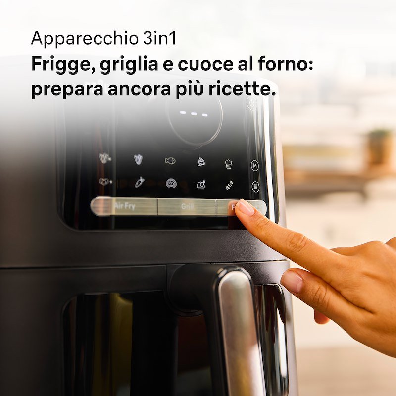 Braun Friggitrice ad Aria MultiFry 5 Hf5073 Nero