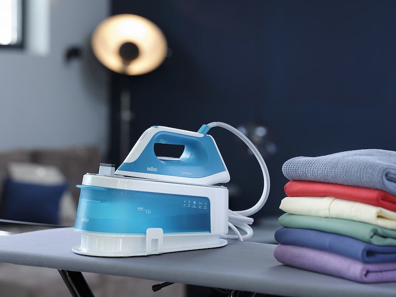 Braun Sistema stirante CareStyle 1 IS1013GR Bianco/Turchese