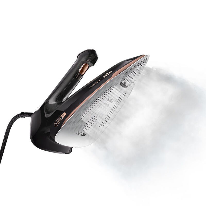 Braun Ferro a vapore FREESTYLE 7 Fi7276bk Nero / Rame