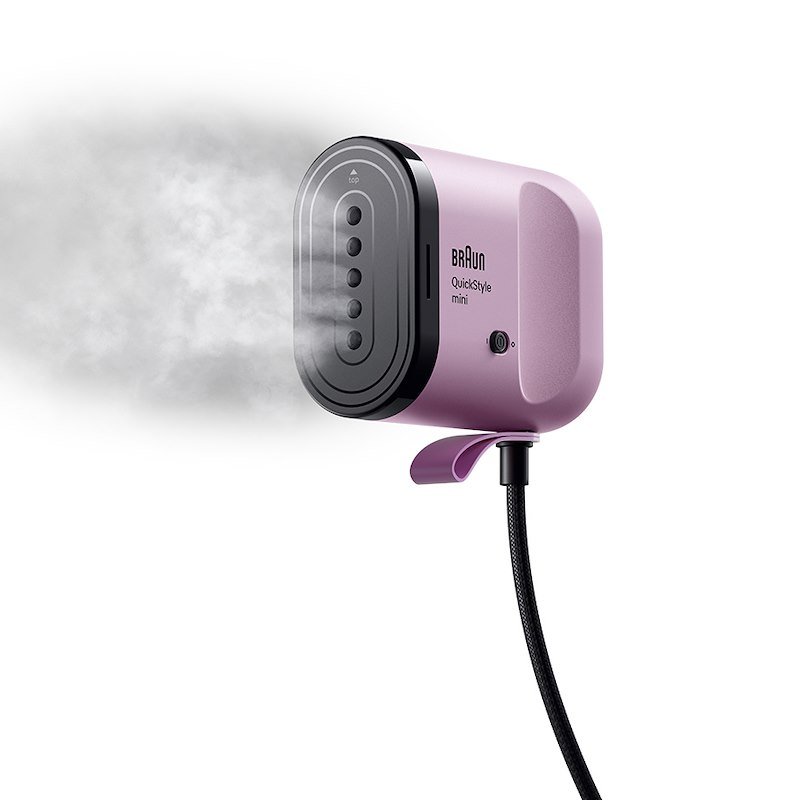 Braun Ferro da Stiro a Vapore Verticale QuickStyle Mini Gs1031pu Rosa