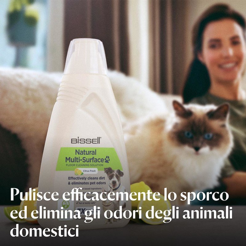 Bissell Natural Multi-Surface Pet Floor Cleaning Solution 2L 3122