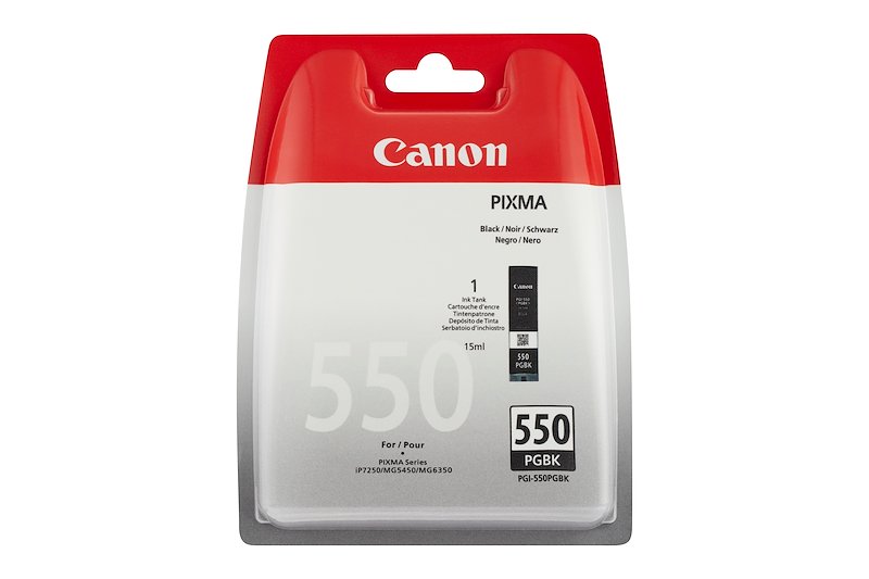 Canon Cartuccia d'Inchiostro 550 Nero Pgi-550 Pgbk 6496b004