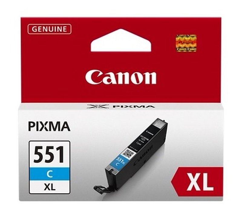Canon Cartuccia d'Inchiostro 551XL Ciano Cli551xlc