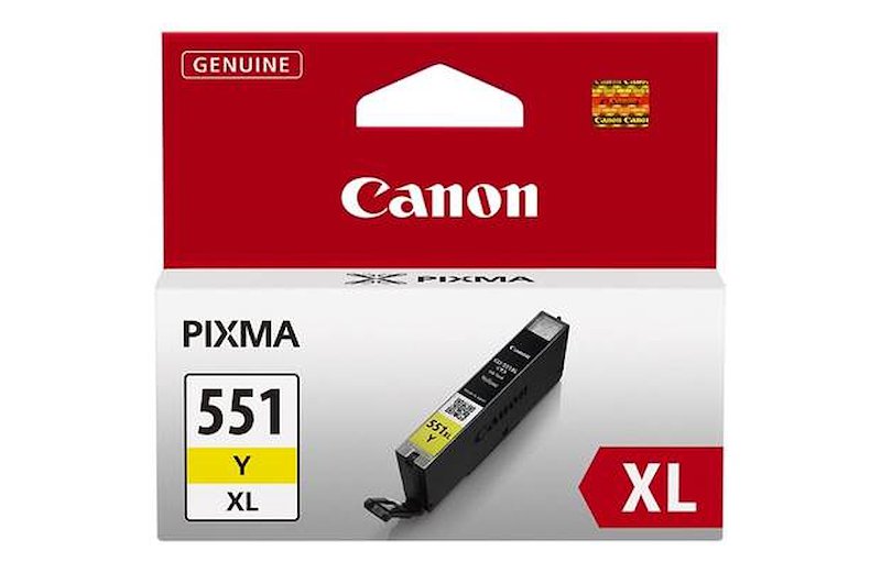 Canon Cartuccia d'Inchiostro 551XL Giallo Cli-551xl Y 6446b04