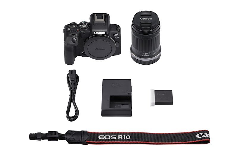 Canon Fotocamera Mirrorless EOS R10 + RF-S 18-150mm F/3.5-6.3 IS STM