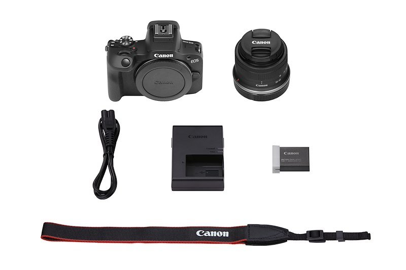 Canon Fotocamera Mirrorless Eos R100 Bk + Rf-s 18-45mm Is Stm