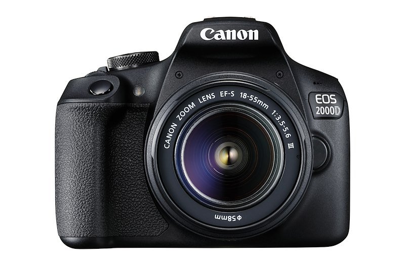 Canon Fotocamera Canon EOS 2000D + Obiettivo EF-S 18-55mm DC III