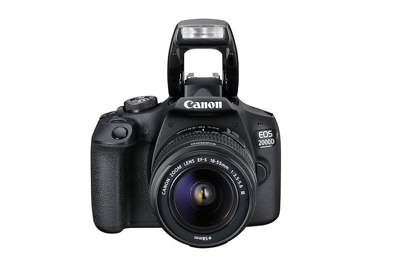 Canon Fotocamera Canon EOS 2000D + Obiettivo EF-S 18-55mm DC III