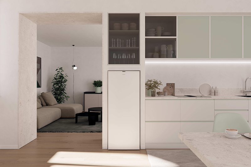 Candy Congelatore verticale Cnuq2l513ew Bianco