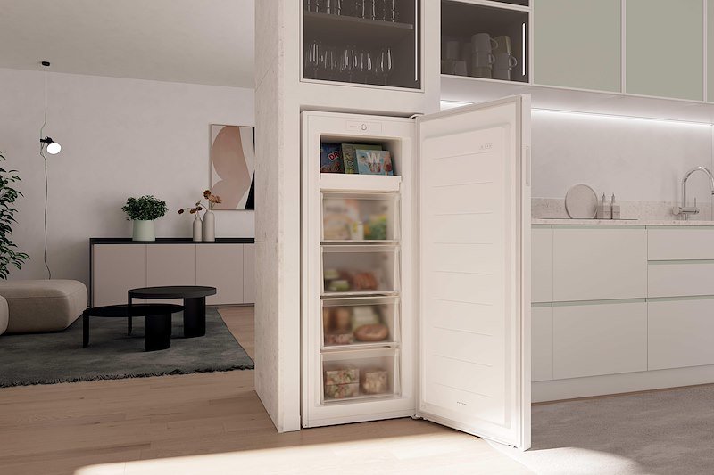 Candy Congelatore verticale Cnuq2l513ew Bianco