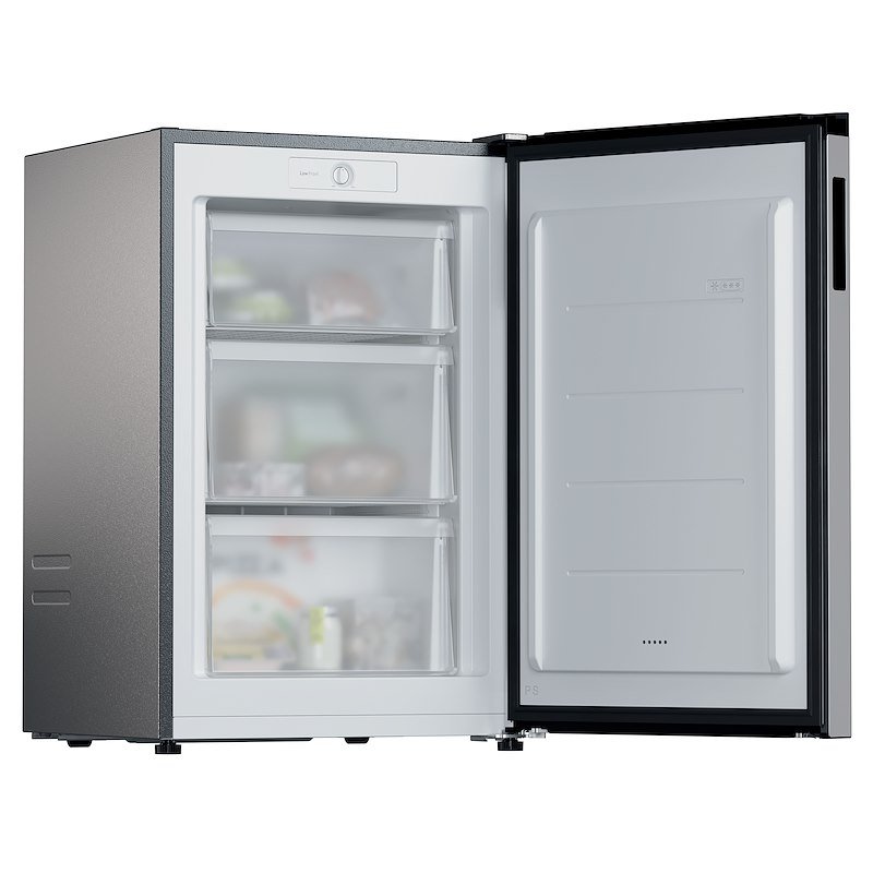 Candy Congelatore verticale CNUQ2L58EX Argento