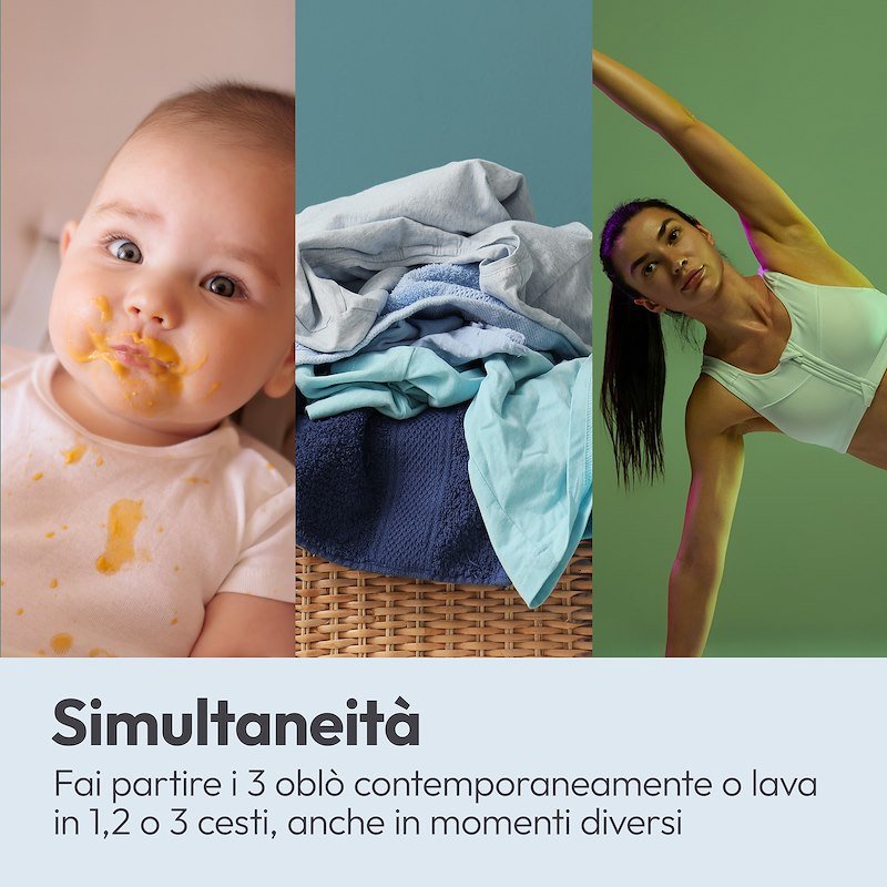 Candy Lavatrice Multiwash carica frontale Mqd 410cbl9-11 Bianco