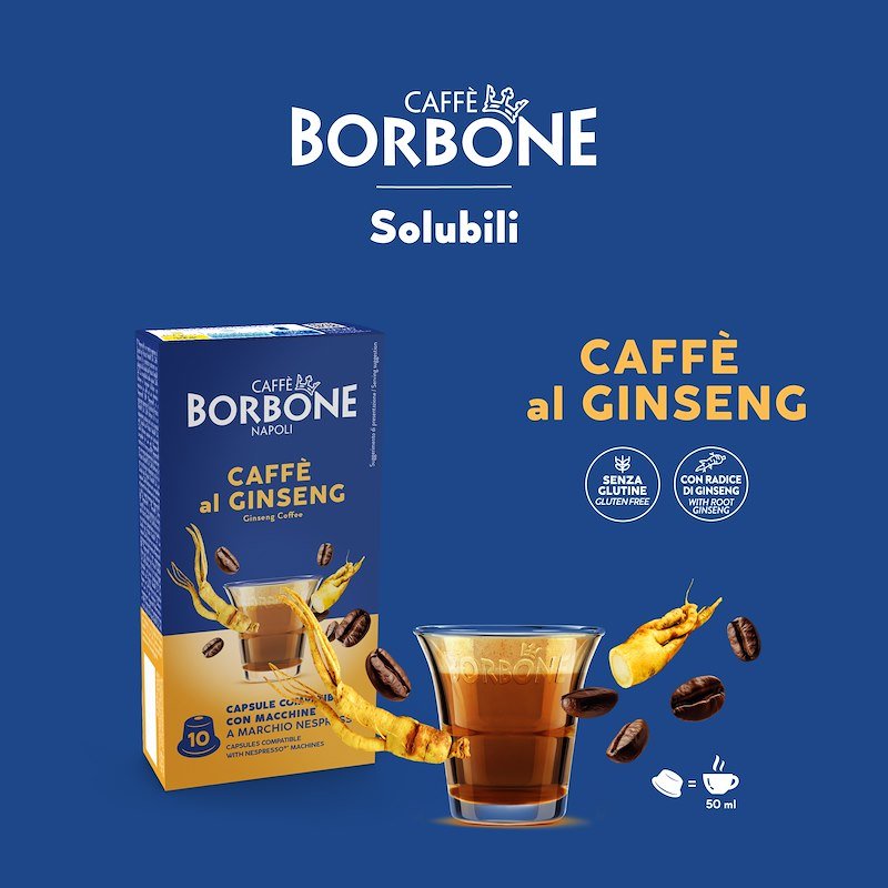 Caffe' Borbone Capsule Resginseng10