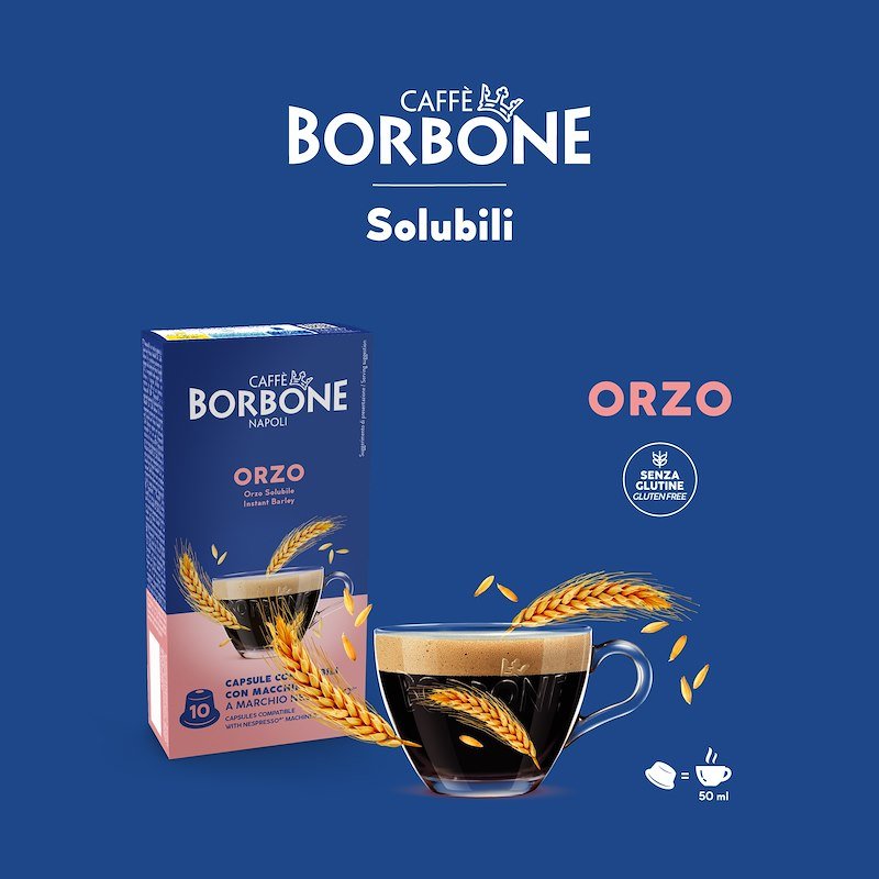 Caffe' Borbone capsule 10 pz Espresso d'Orzo - Comp. NESPRESSO