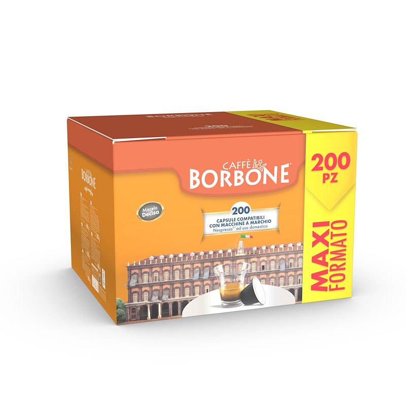 Caffè Borbone Caspule 200 Pz Miscela Decisa