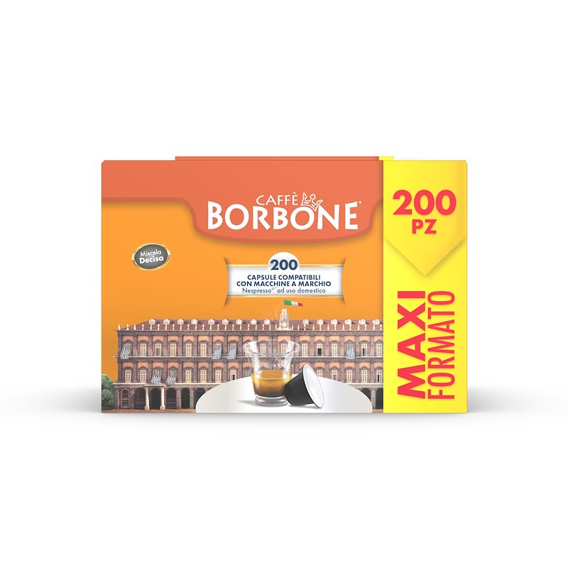 Caffè Borbone Caspule 200 Pz Miscela Decisa