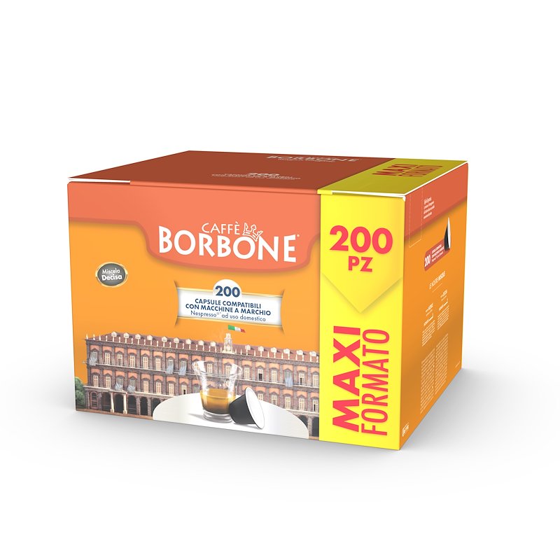 Caffè Borbone Caspule 200 Pz Miscela Decisa