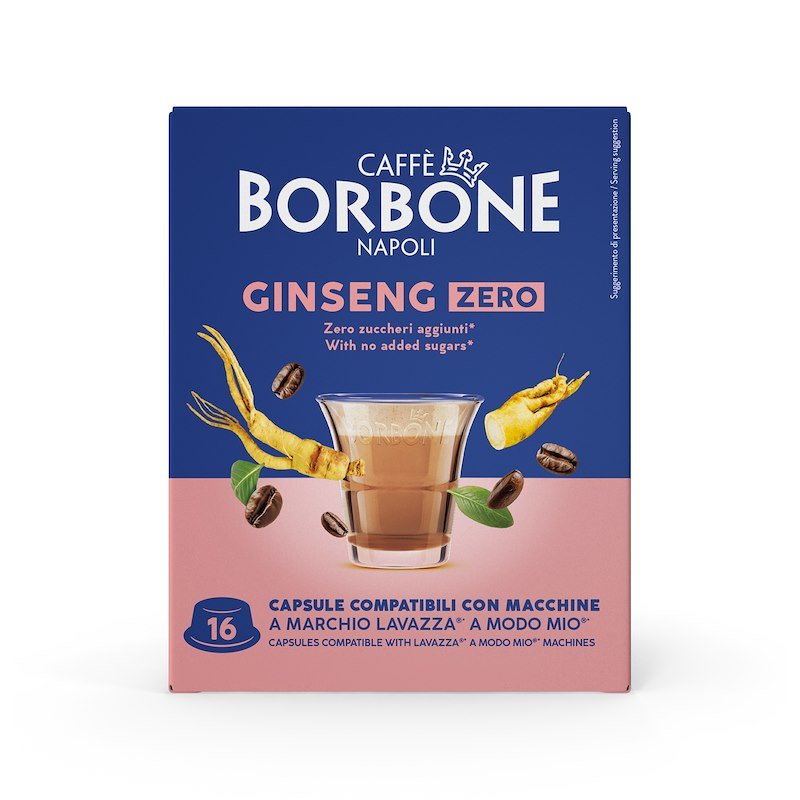 Caffe' Borbone 16 Capsule Ginseng AMGINSENGZERO6X