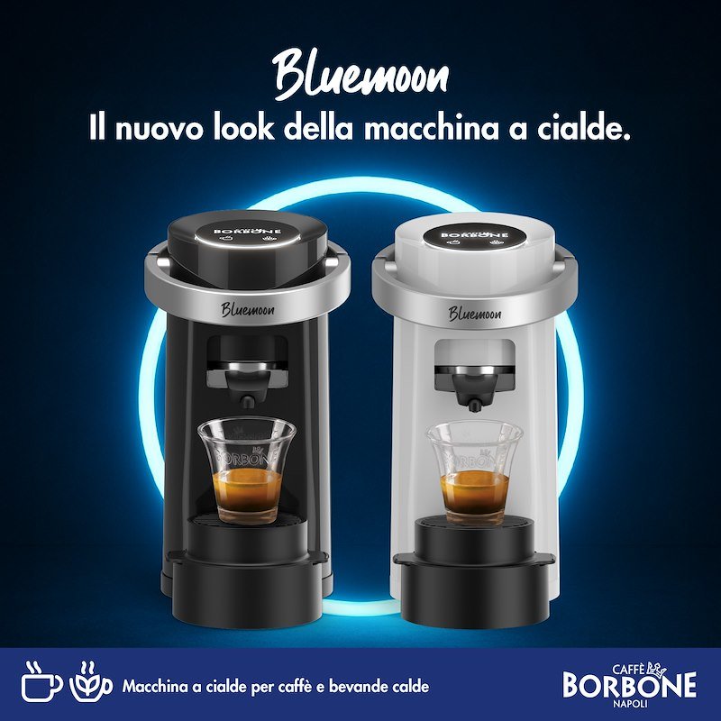 Caffe' Borbone Macchina caffè cialde Bluemoon Nera