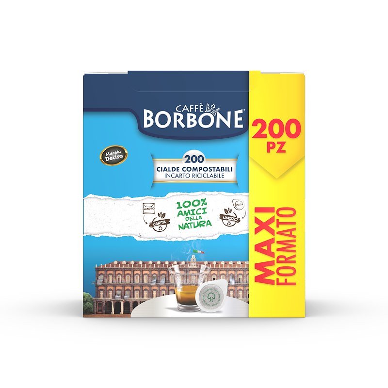 Caffe' Borbone CONFEZIONE 200PZ cialde miscela decisa
