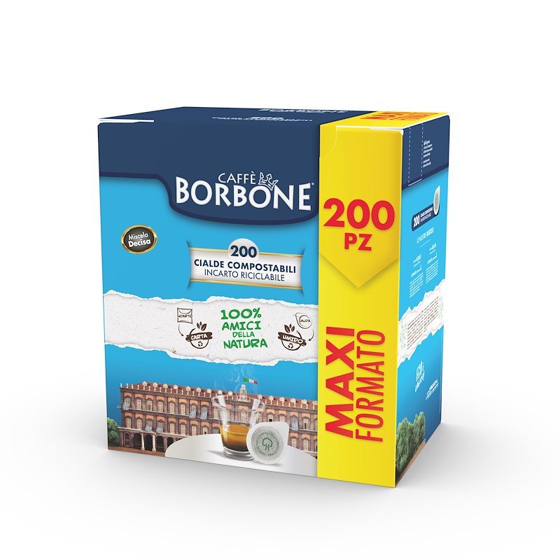Caffe' Borbone CONFEZIONE 200PZ cialde miscela decisa