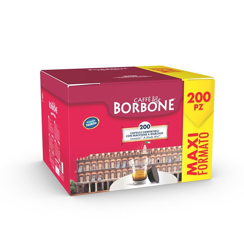 Caffe' Borbone capsula caffè 200 pz Amsblunob200