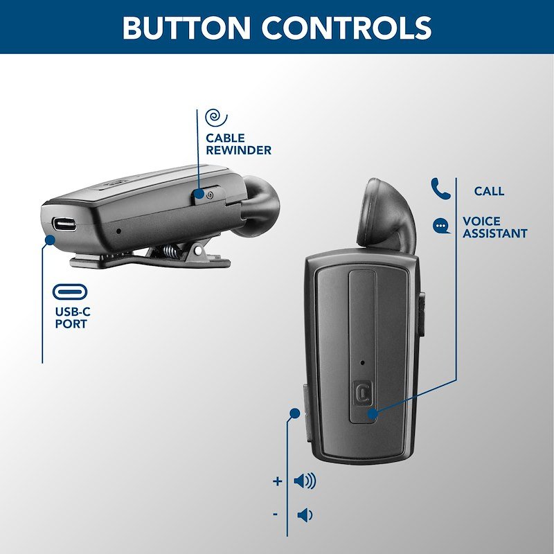 Cellularline Auricolari Wireless Btclipardp Nero
