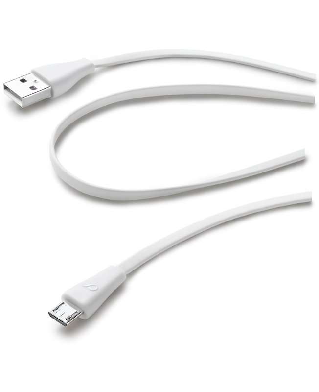 Cellularline - Usbdatacmicrousb Bianco