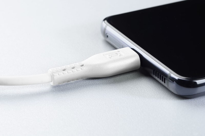 Cellularline Cavo USB/ USB-C Usbdata06usbcw Bianco