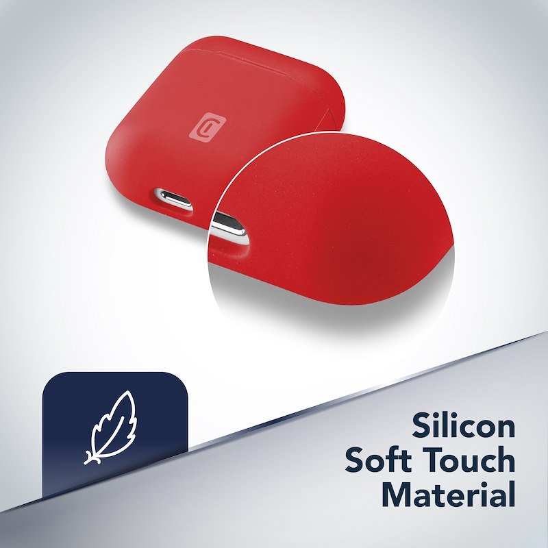 Cellularline - Bounceairpodsr Rosso