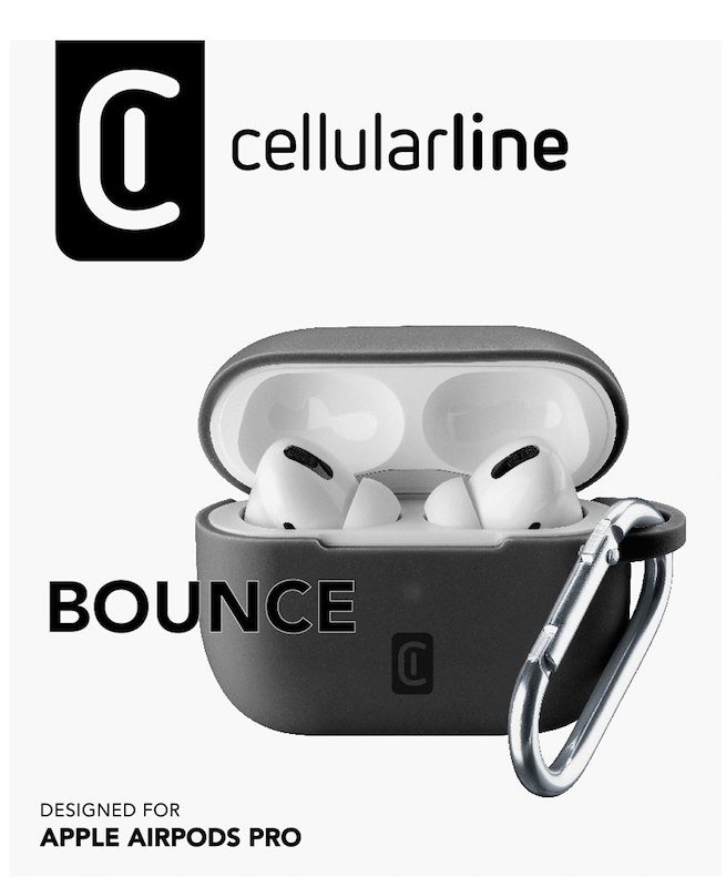 Cellularline - Bounceairpodsprok Nero