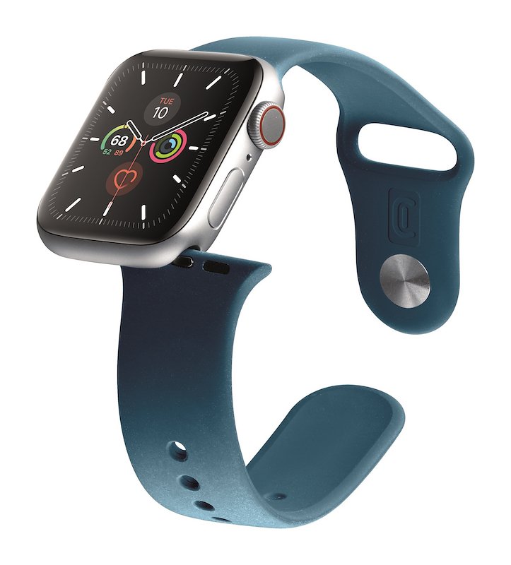 Cellularline - CINTURINO URBAN APPLE WATCH 42/44 MM BLU