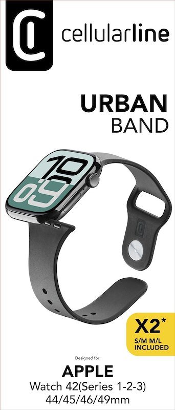 Cellularline - Urban Band - Apple Watch 42/44 mm
