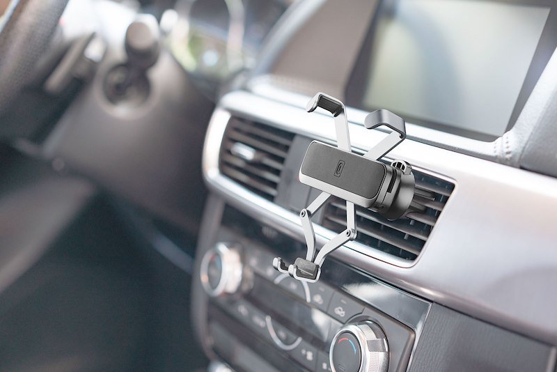 SUPPORTO AUTO AERAZIONE GRAVITY NERO